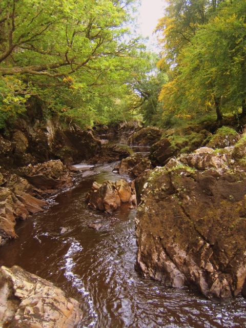 Salmon Leap Near Brocagh, Co. Donegal