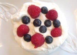 Mini pavlova