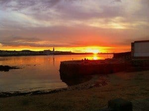 Sunset at Sandycove, Co. Dublin