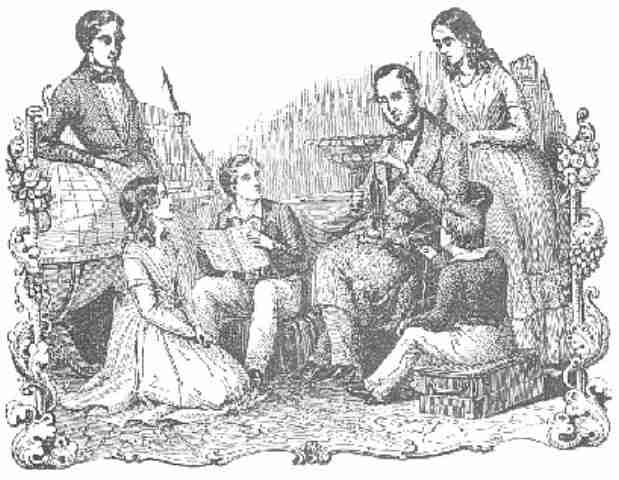 Vintage Clipart - A Happy Family http://vintagerio.com/vintage_clip_art_g52-black_white_clipart_p2729.html