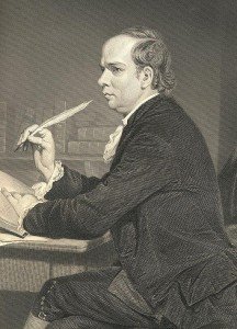 http://commons.wikimedia.org/wiki/File:Oliver_Goldsmith_sephia.jpg