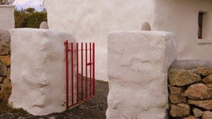 Stone Pillars - Cottage Gate