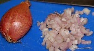 Minced Shallot