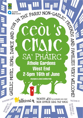 Ceol agus craic | Irish American Mom Text graphic