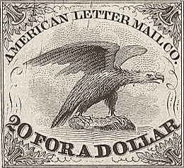 AmericanLetterMailStamp | Irish American Mom A vintage American letter mail stamp featuring an eagle