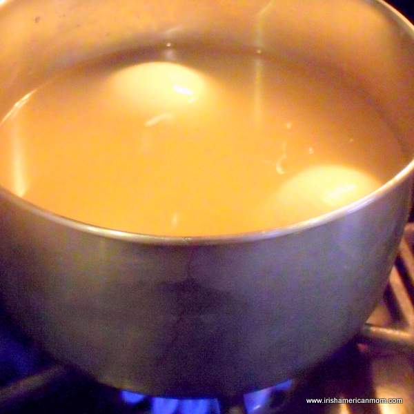 Simmering chicken in wine and chicken stock | Irish American Mom Simmering chicken in wine and chicken stock