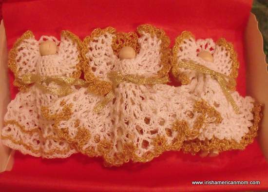 Three Crochet Angels | Irish American Mom Three Crochet Angels