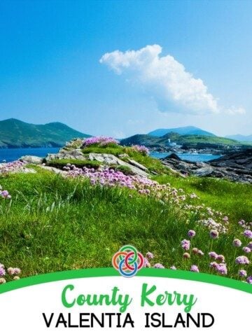 Mountain landscape with text banner