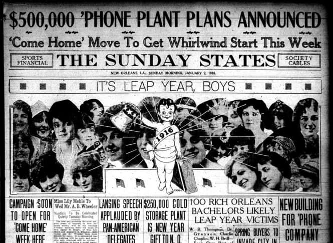 Newspaper page