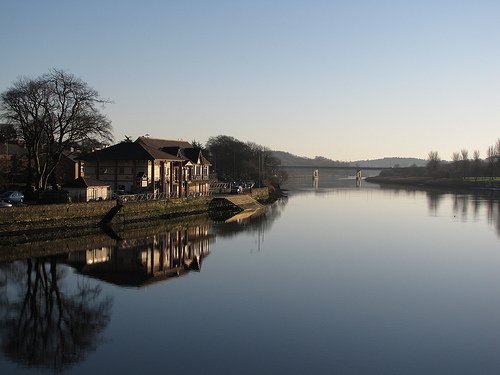 River Bann In Coleraine | Irish American Mom The River Bann and boat house in Coleraine Northern Ireland