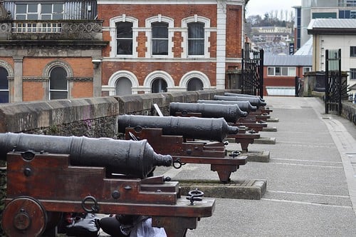 Cannons On Derry City's Walls Cannons on the walls of Derry