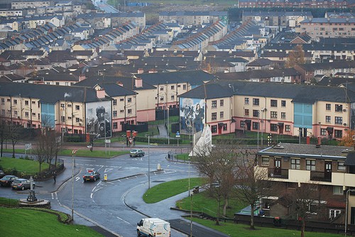 The Bogside City buildings