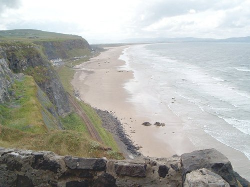 Benone Strand | Irish American Mom Long sandy beach in County Derry Northern Ireland