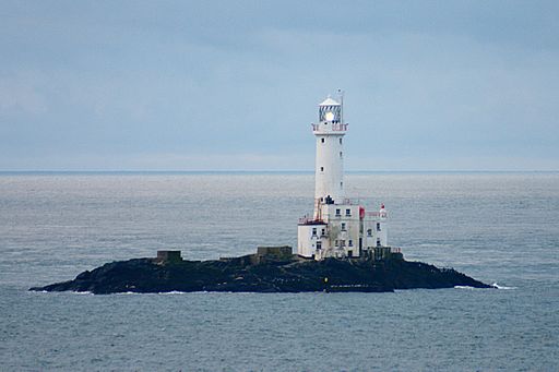 Lighthouse on an island