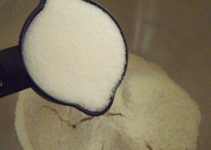 White sugar for hot cross buns