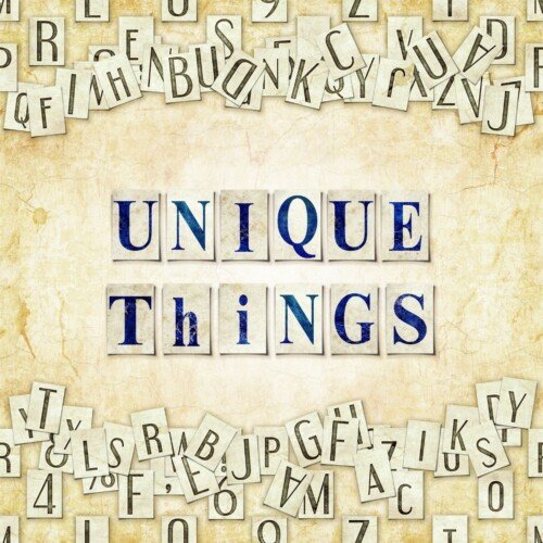 Text and lettering on a cream colored background