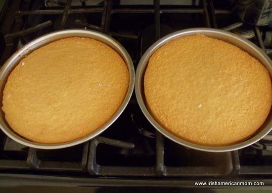 Cooked no butter sponge