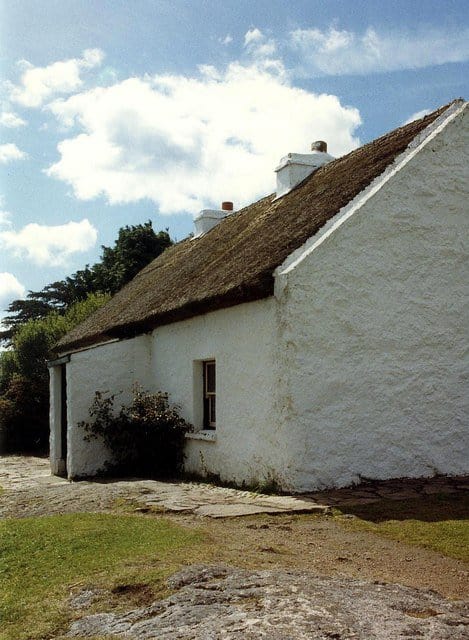 Padraig Pearse's Cottage, Rosmuck, Galway | Irish American Mom Thatched cottage