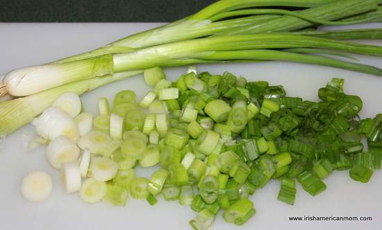 Chopped Green Onions | Irish American Mom Chopped Green Onions