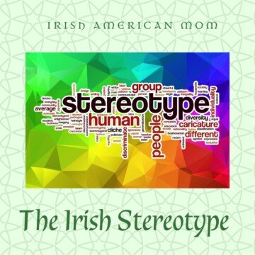 Text on a rainbow colored background with a green border and more text