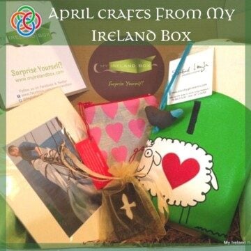Irish gift collection with text banner