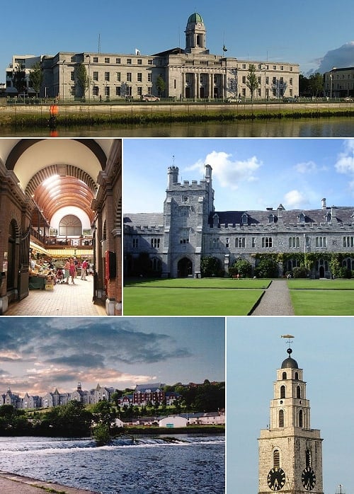 Images Of Cork City | Irish American Mom Collage of buildings