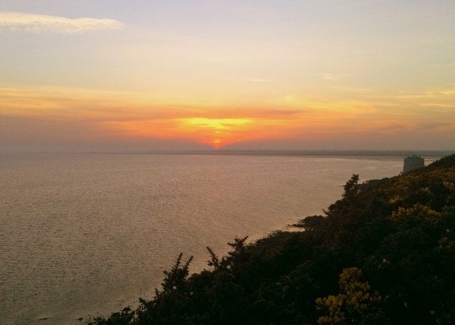 Howth Sunset | Irish American Mom A sunset over a body of water