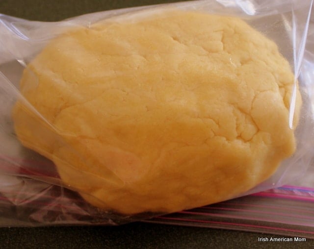 Pastry in plastic bag to relax in refrigerator | Irish American Mom Pastry in plastic bag to relax in refrigerator