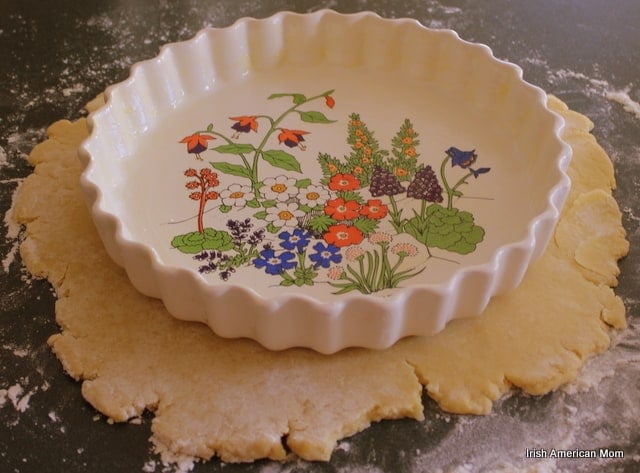 Pastry for berry almond tart | Irish American Mom Pastry for berry almond tart