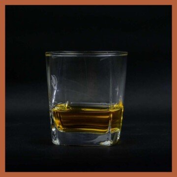 Whiskey in a glass