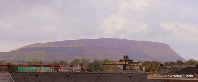 Knocknarea Sligo Ireland | Irish American Mom View Of Knocknarea From The Glasshouse Hotel