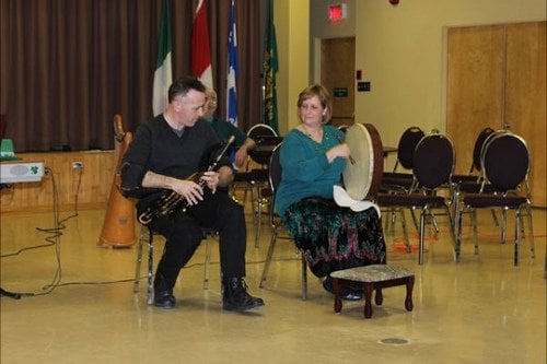 Uilleann Pipes and Bodhran being played | Irish American Mom Uilleann Pipes and Bodhran