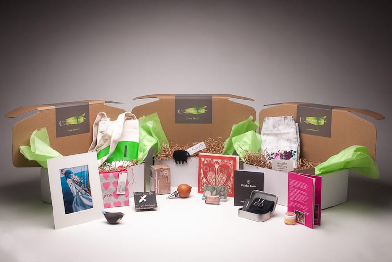 Sample monthly gifts from My Ireland Box | Irish American Mom Craft gifts from Ireland in subscription boxes