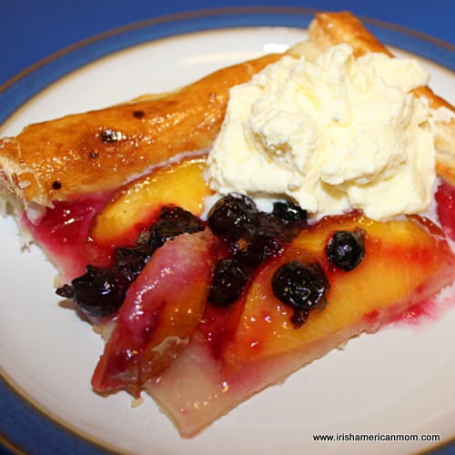 A dollop of cream on fruit pie | Irish American Mom A dollop of cream on fruit pie