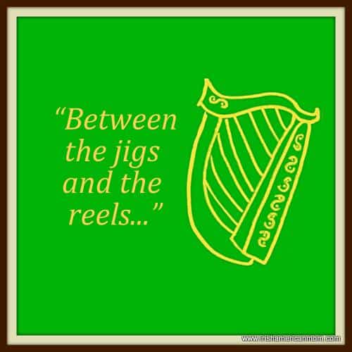 Irish Harp - Between the jigs and the reels.