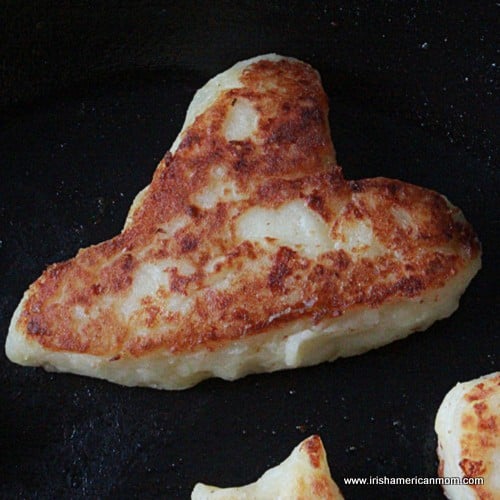 Potato Cake in the shape of a witch's hat | Irish American Mom Potato Cake in the shape of a witch's hat