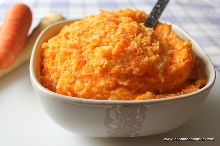 Carrot and parsnip mash or purée | Irish American Mom Carrot and parsnip mash or purée