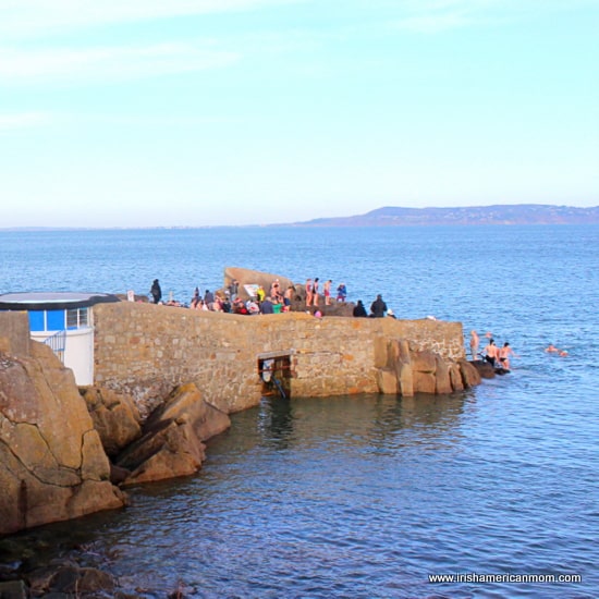 Christmas Day Swim In The Sea
