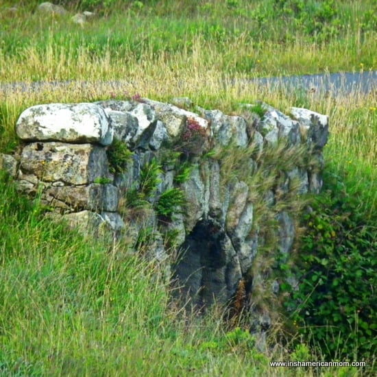 Ivy growing on an old Arched Bridge, County Donegal, Ireland | Irish American Mom Old Arched Bridge, County Donegal, Ireland