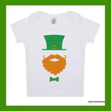 Leprechaun design on a t-shirt