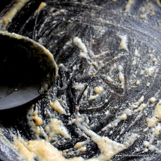 Fare un roux per un ripieno di formaggio cremoso