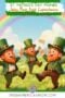 Illustration of three cheerful leprechauns dancing under a rainbow with the title “St. Patrick’s Day Pranks Jokes From Irish Leprechauns” and Irish American Mom branding.