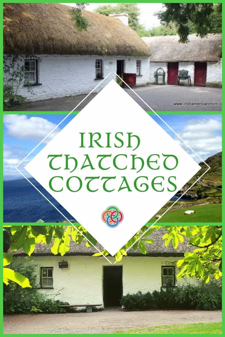 Irish Thatched Cottages are found all over rural Ireland | Irish American Mom Thatched cottages are found all over rural Ireland