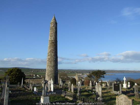 Round Tower at Ardmore, County Waterford | Irish American Mom Round Tower at Ardmore, County Waterford