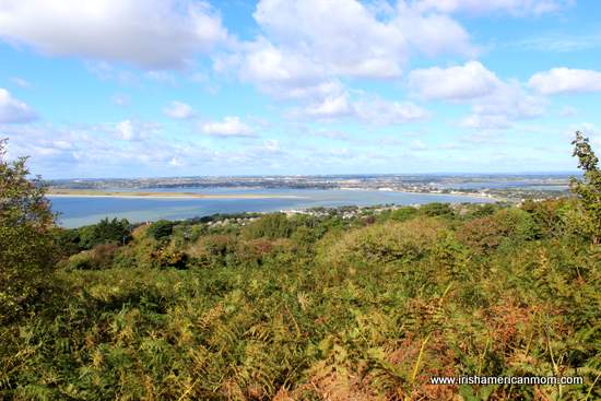 Dublin Bay from Howth Hill | Irish American Mom Dublin Bay from Howth Hill