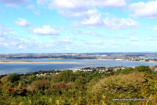 Dublin Coastline from Howth Hill | Irish American Mom Dublin Coastline from Howth Hill