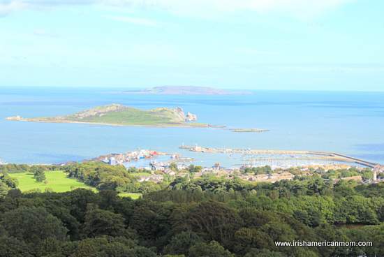 Howth Harbor from Howth Hill | Irish American Mom Howth Harbor from Howth Hill