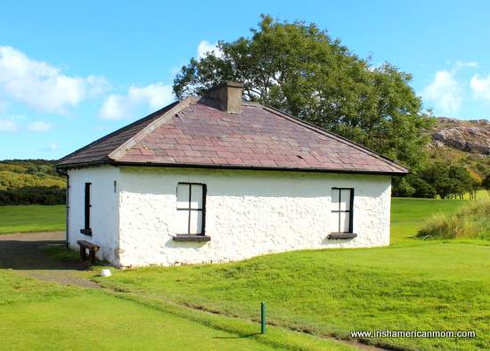 Old Cottage on Howth golf course | Irish American Mom Old Cottage on Howth golf course