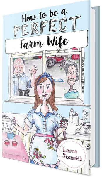 Cover of How To Be A Perfect Farm Wife | Irish American Mom Cover of How To Be A Perfect Farm Wife