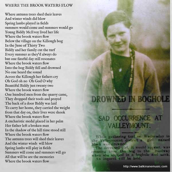 Where the Brook Waters Flow by Bat Kinane